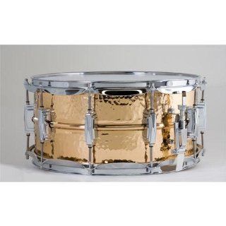 Ludwig LB552K 6.5X14 Bronze Shell Snare Drum Musical Instruments