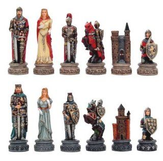 Medieval Times Chess Set Ii, King3 1/4 inch Toys & Games