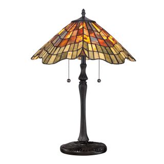 Tiffany Sanders With Vintage Bronze Finish Table Lamp