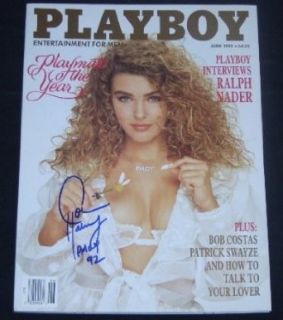 Corinna Harney Playmate PMOY Sexy Signed Autographed Playboy Magazine Loa Entertainment Collectibles