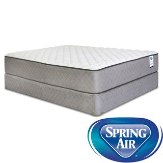 Spring Air Back Supporter Hayworth Firm California King size Mattress Set