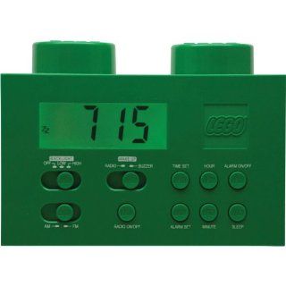 LEGO Alarm Clock Radio   Green Toys & Games