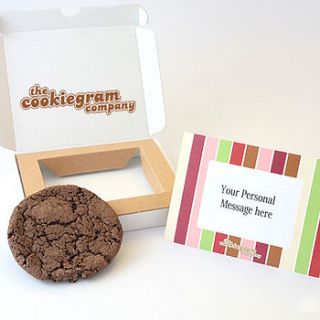 organic cookie grams by message muffins