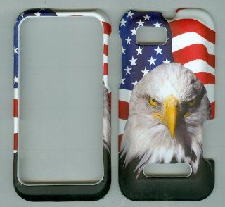 MOTOROLA DEFY XT XT556/XT557/XT555C Phone case cover snap on faceplate protector hard rubberized CAMO USA FLAG HUNTER WHITE BIRD Cell Phones & Accessories