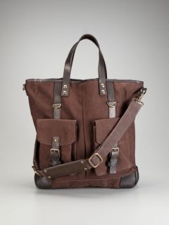 Canvas Utility Tote Bag by John Varvatos Star USA Accessories