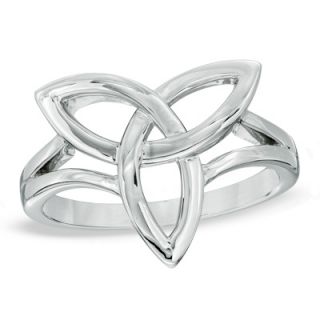 Celtic Trinity Knot Ring in Sterling Silver   Zales