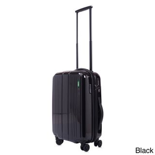 Lojel Superlative Expandable Polycarbonate 22 inch Small Carry on Upright Spinner Suitcase