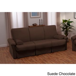 Taylor Perfect Sit   Sleep Transitional Pocketed Coil Pillow Top Full Or Queen size Futon Sofa Sleeper Bed