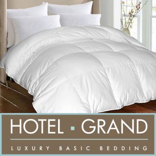 Hotel Grand Oversized Luxury 1000 Thread Count Egyptian Cotton Down Alternative Comforter