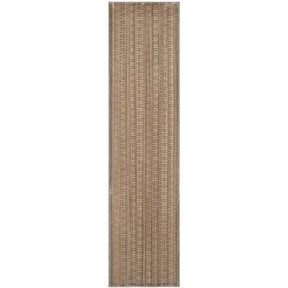 Safavieh Infinity Beige/ Taupe Polyester Rug (2 X 8)