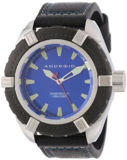 ANDROID Men's AD552BKBU Startus Analog Japanese Quartz Black Watch Watches