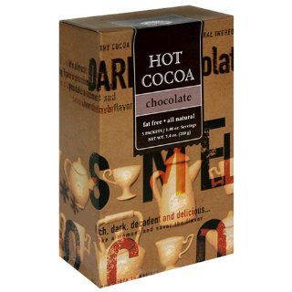 Big Train Hot Cocoa Chocolate, 5   1.4 oz Pouches per Box, (Pack of 10 Boxes)  Hot Cocoa Mixes  Grocery & Gourmet Food