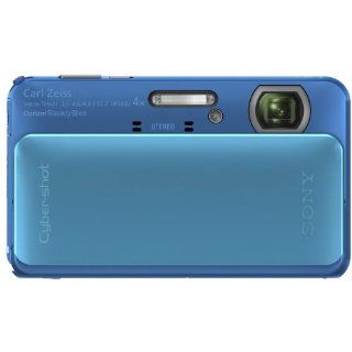Sony Cyber shot DSC TX20 16.2 MP Exmor R CMOS Digital Camera with 4x Optical Zoom and 3.0 inch LCD (Blue) (2012 Model)  Point And Shoot Digital Cameras  Camera & Photo