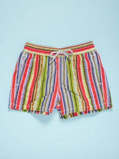 Saint Tropez Stripe Swim Trunks by Vilebrequin