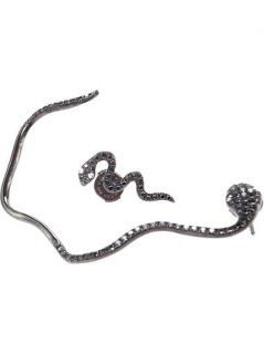 Elise Dray Snake Earrings