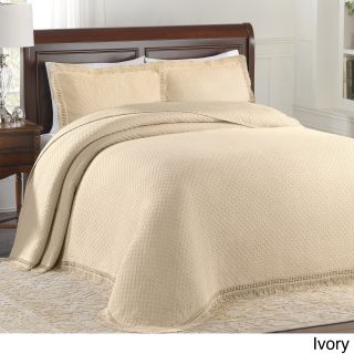 Lamont Home Woven Jacquard Bedspread (shams Sold Separately) Off White Size Twin