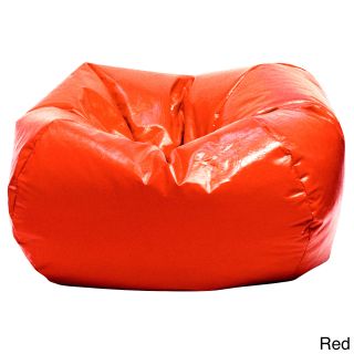 Gold Medal Small/ Toddler Wet Look Vinyl Bean Bag Red Size Small