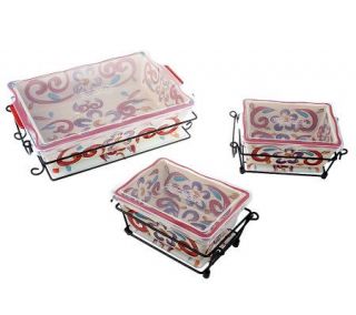 Temp tations Whimsy 9 pc. Rectangular Oven To Table Set —