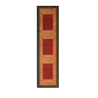 Red Gabbeh Rug (27 X 910)