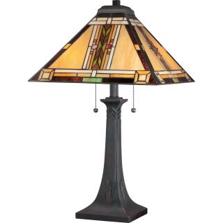 Navajo With Valiant Bronze Finish Table Lamp