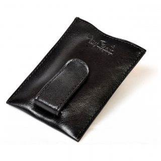 Tony Perotti Italian Leather Ultimo Money Clip With Credit Card Slots