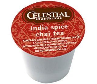 Celestial Seasonings India Spice Chai Tea K Cup 48 Count Case 