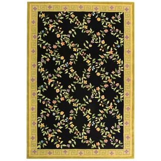 Safavieh Handmade Berkley Contemporary Multi Floral Wool Rug (53 X 83)