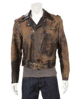 High End Vintage Vintage Leather Motorcycle Jacket