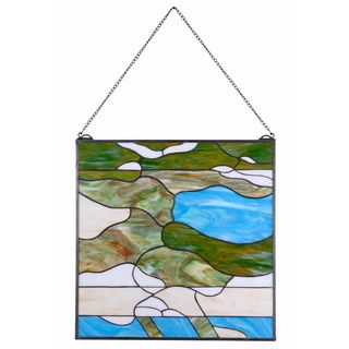 Summerville 24 inch Tiffany Window Panel