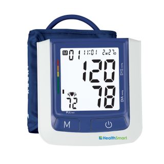 Healthsmart Select Automatic Arm Digital Blood Pressure Monitor Large Cuff Without Ac Adapter