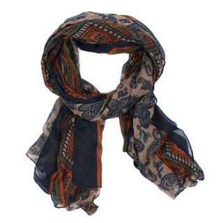 scarf, fusion by bohemia