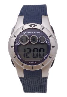 Dunlop DUN 128 G03  Watches,Mens Digital with Blue Rubber Strap, Casual Dunlop Quartz Watches