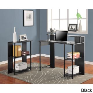 Altra Computer Desk And Bookcase Set