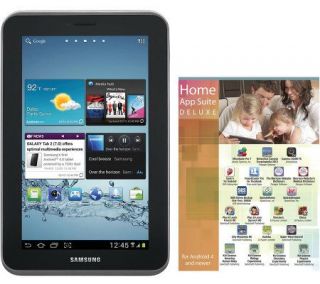 Samsung 7 Galaxy 8GB Android Tablet w/ Bonus Deluxe App Suite —