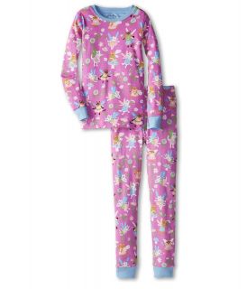 Hatley Kids Long Sleeve PJ Set Girls Pajama Sets (Purple)