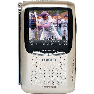 Casio EV 570 Handheld Portable TV Electronics