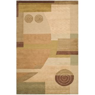 Safavieh Hand knotted Tibetan Contemporary Multicolored Wool Rug (5 X 76)