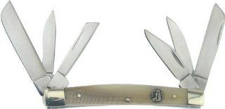 Frost Cutlery & Knives CCK571IMI Canyon Creek Congress Pocket Knife with Imitation Ivory Handles  Folding Camping Knives  Sports & Outdoors