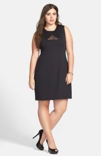 Hailey by Adrianna Papell Illusion Cutout Lace Sheath Dress
