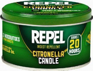 Repel 64090 10 Ounce Citronella Insect Repellent Outdoor Candle  Mosquito Repellents  Patio, Lawn & Garden