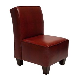 Carolina Accents Miller Croc Chair CA553CAF202 Color Red