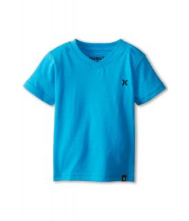 Hurley Kids Icon Premium Heather Tee Boys T Shirt (Blue)