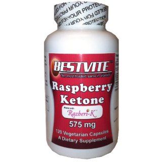 Raspberry Ketones 575mg (120 Vegetarian Capsules) Health & Personal Care