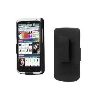 Katinkas USA 2108047217 Holster Cover Clip and Stand for HTC One X   1 Pack   Retail Packaging   Black Cell Phones & Accessories