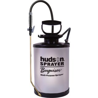 Hudson Bugwiser Stainless Steel Sprayer — 1 Gallon, 40 PSI, Model# 67215  Portable Sprayers
