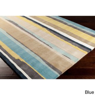 Hand tufted Sanderson Stripe Rug (5 X 8)