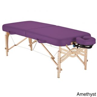 Earthlite Spirit Half Reiki / Half Standard Panel 28 inch Portable Massage Table Package With Flex rest