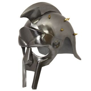 Hand crafted Ancient Roman Gladiators Steel Replica Helmet Accent Pieces