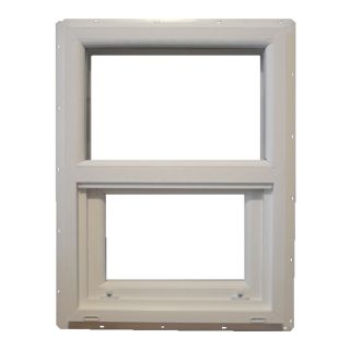 MW 400 SH Series Vinyl Single Pane Single Hung Window (Fits Rough Opening 18 in x 30 in; Actual 17.5 in x 29.5 in)