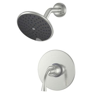 Fontaine Adelais Brushed Nickel Single handle Shower Faucet And Valve